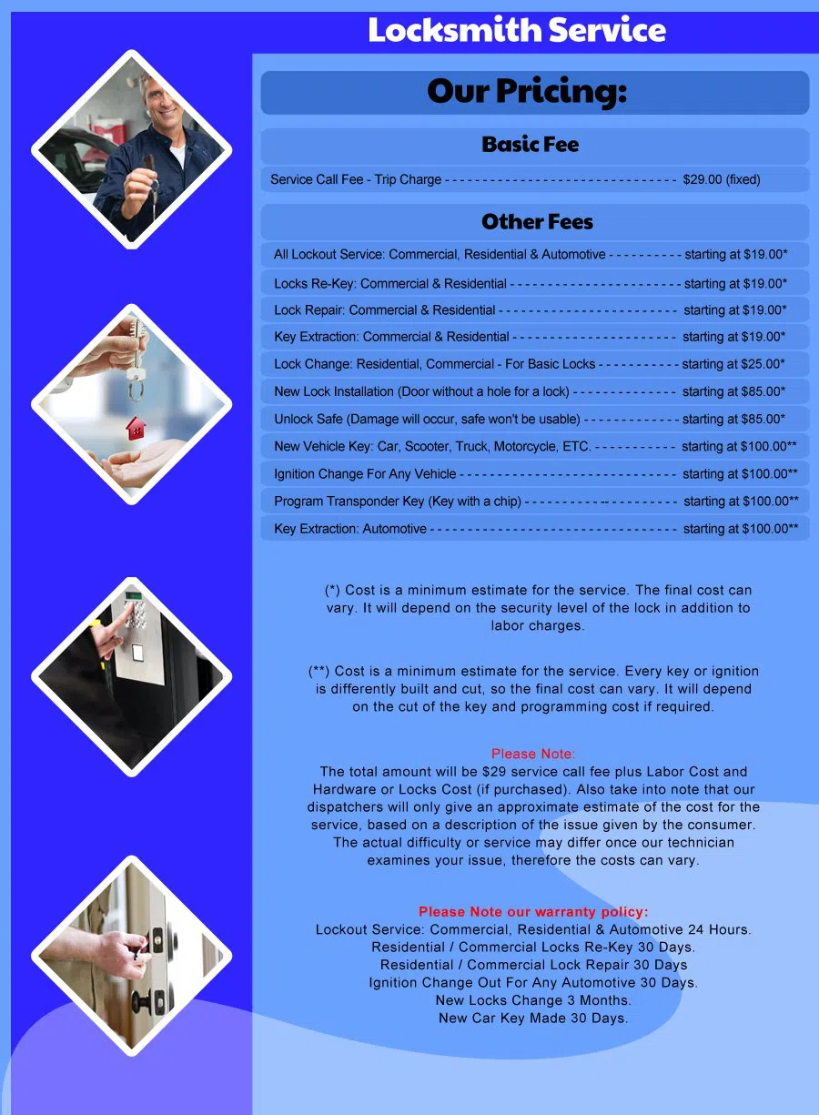 Express Locksmith Store Rockledge, FL 321-307-2445 - Pricelist-15